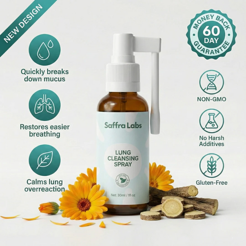 SaffraLabs™ Lung Cleansing Spray