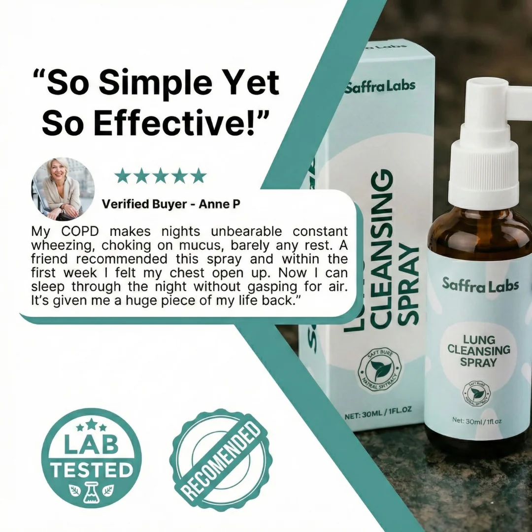 SaffraLabs™ Lung Cleansing Spray