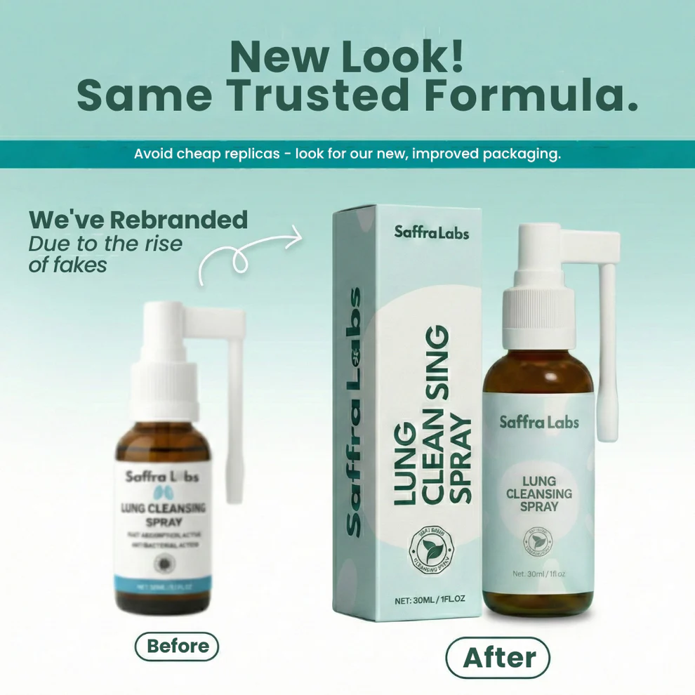 SaffraLabs™ Lung Cleansing Spray